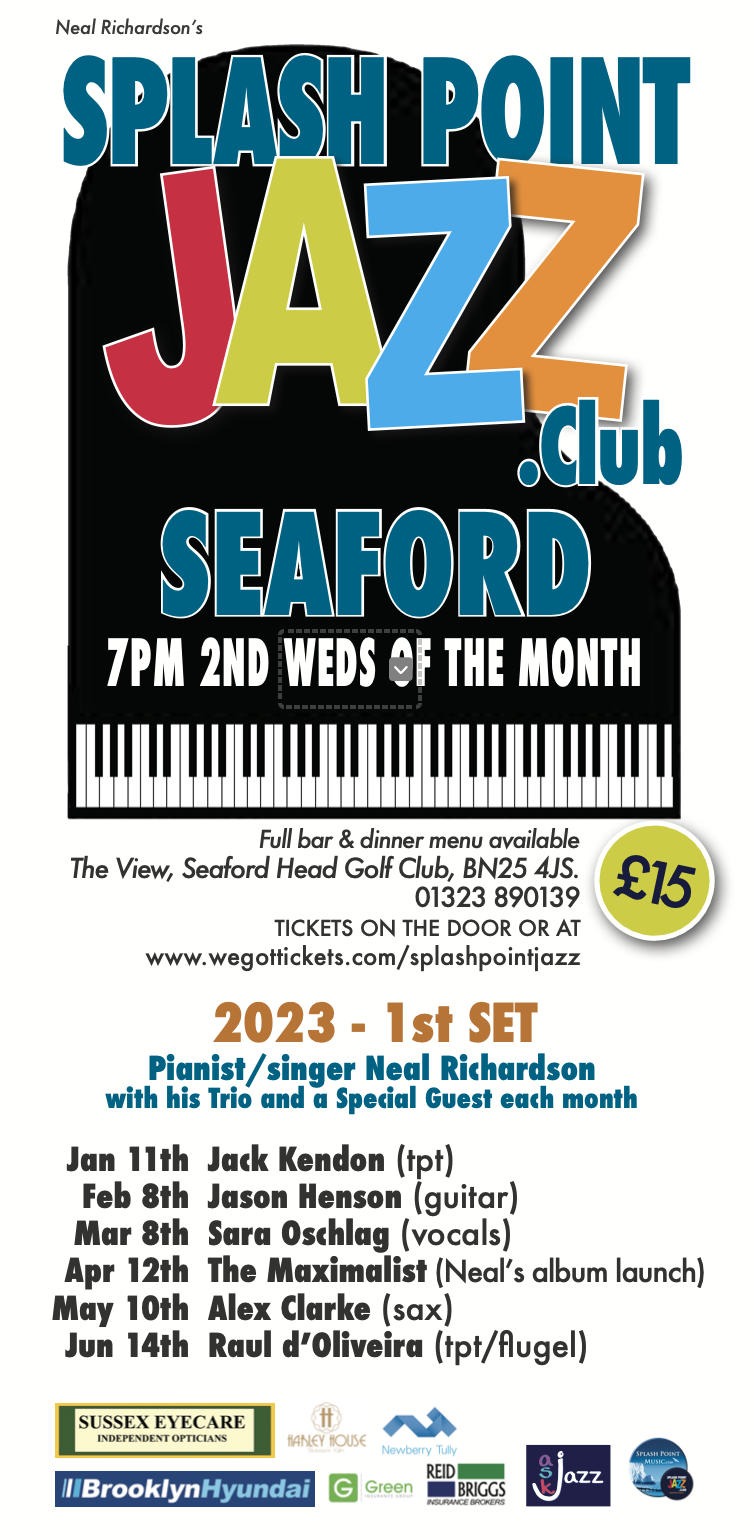 Events Live Jazz Splash Point Jazz Club Seaford Eastbourne Battle